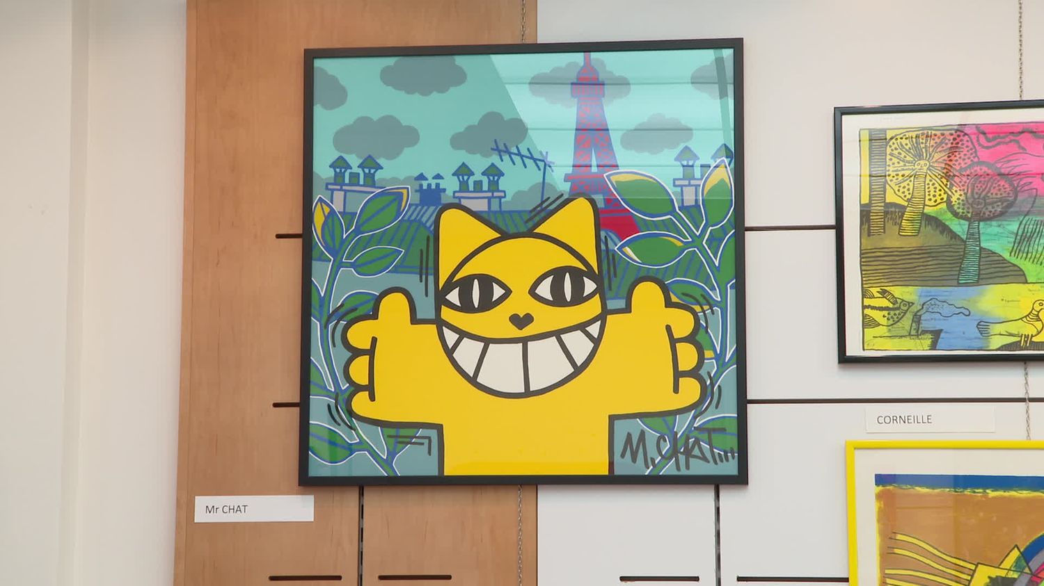 Miss Tic, M.Chat, Nasty, the biggest names in street art are exhibited in Lisieux in a temporary gallery